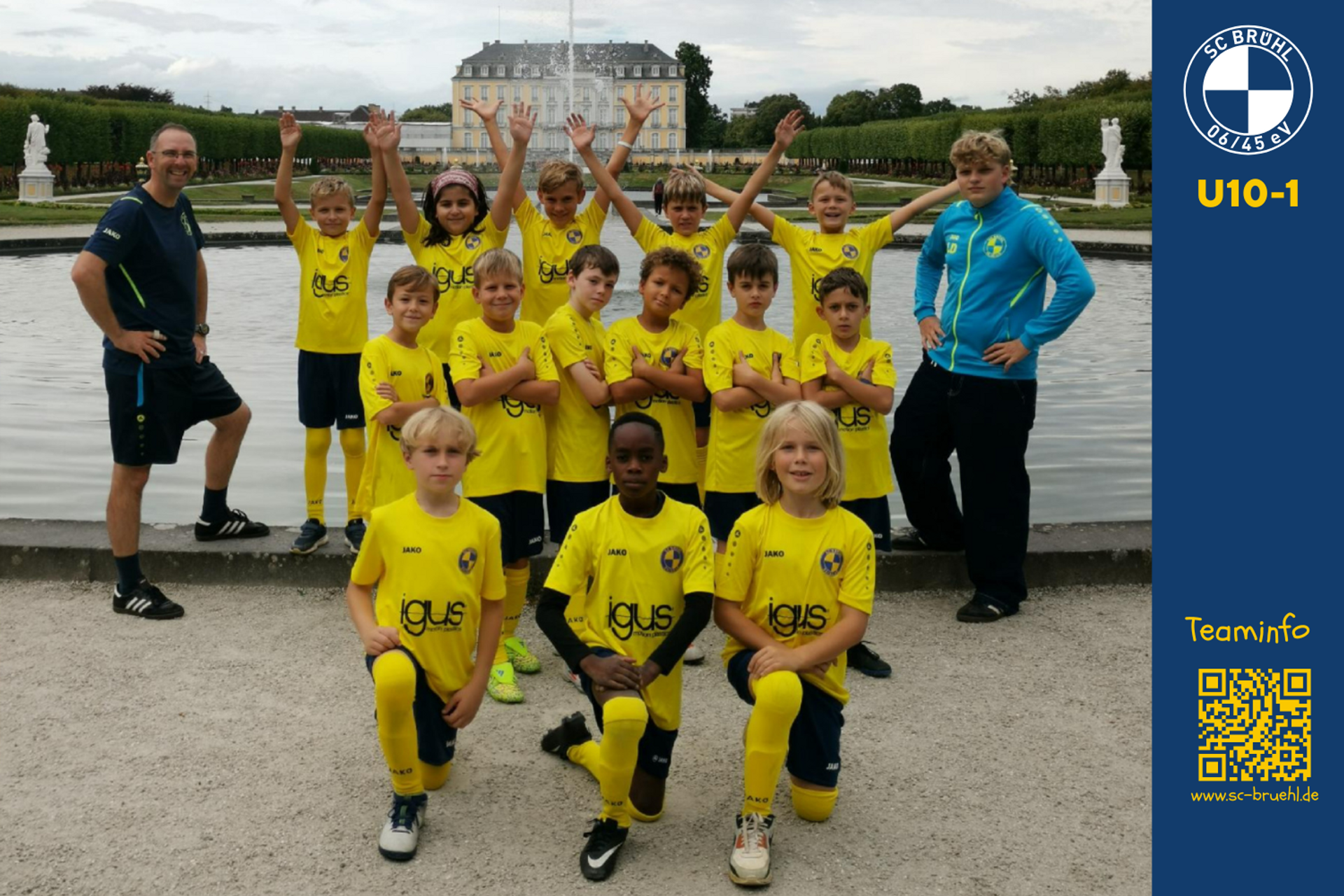 Mannschaftsfoto E-Junioren U10-1