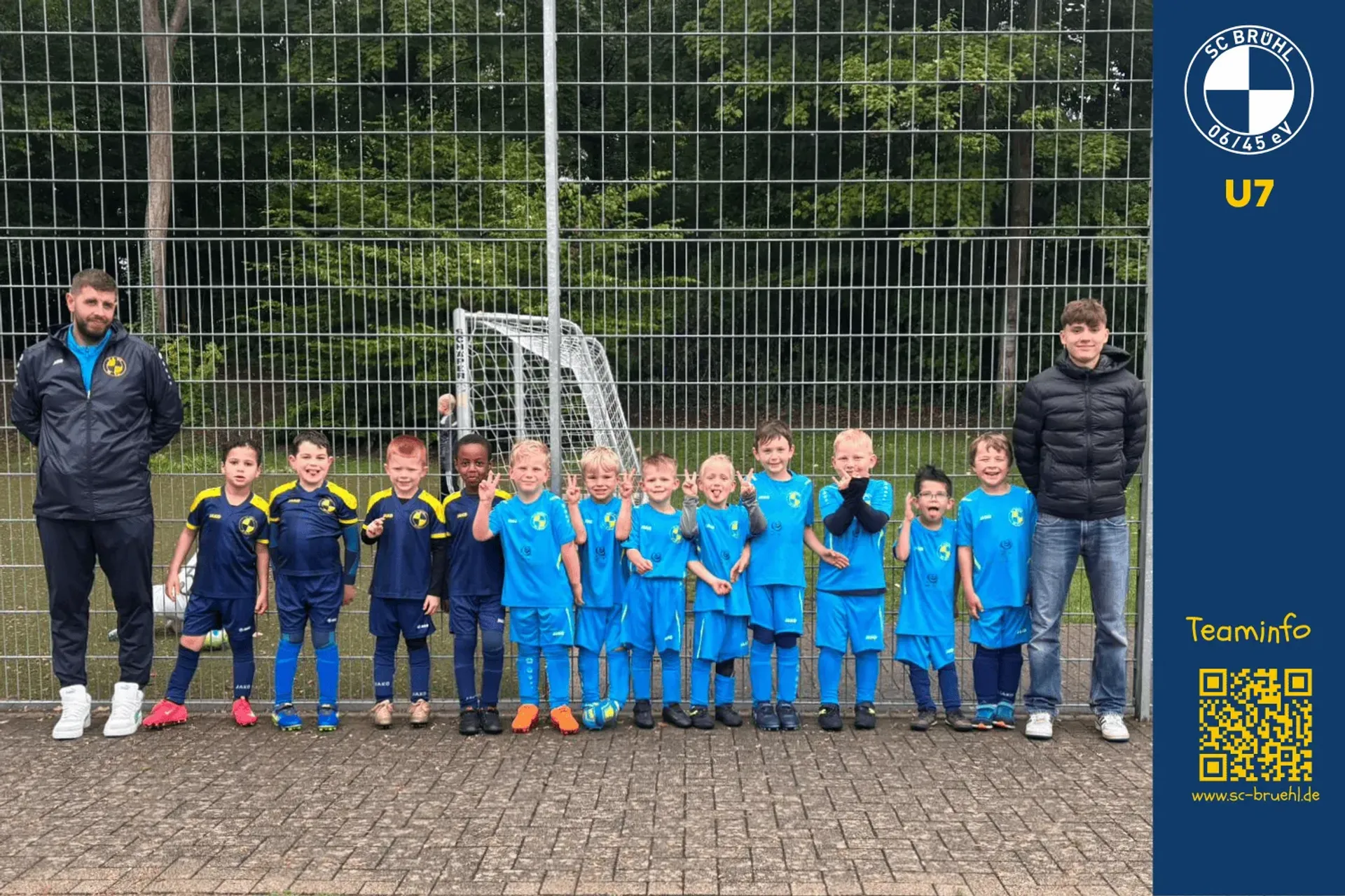 Mannschaftsfoto G-Junioren U7