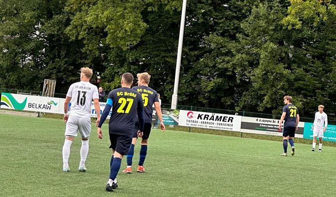 Spielbericht SSV Jan Wellem - SC Brühl 2:0 (1:0)
