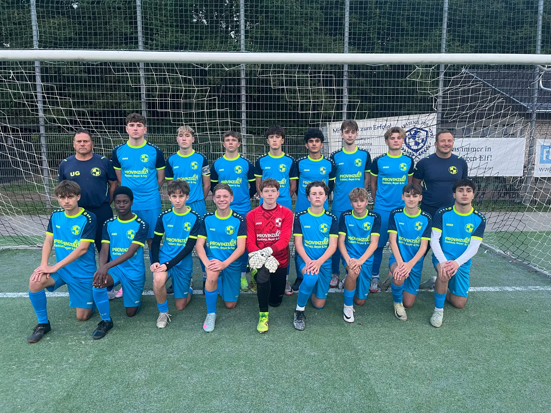 Mannschaftsfoto B-Junioren U16