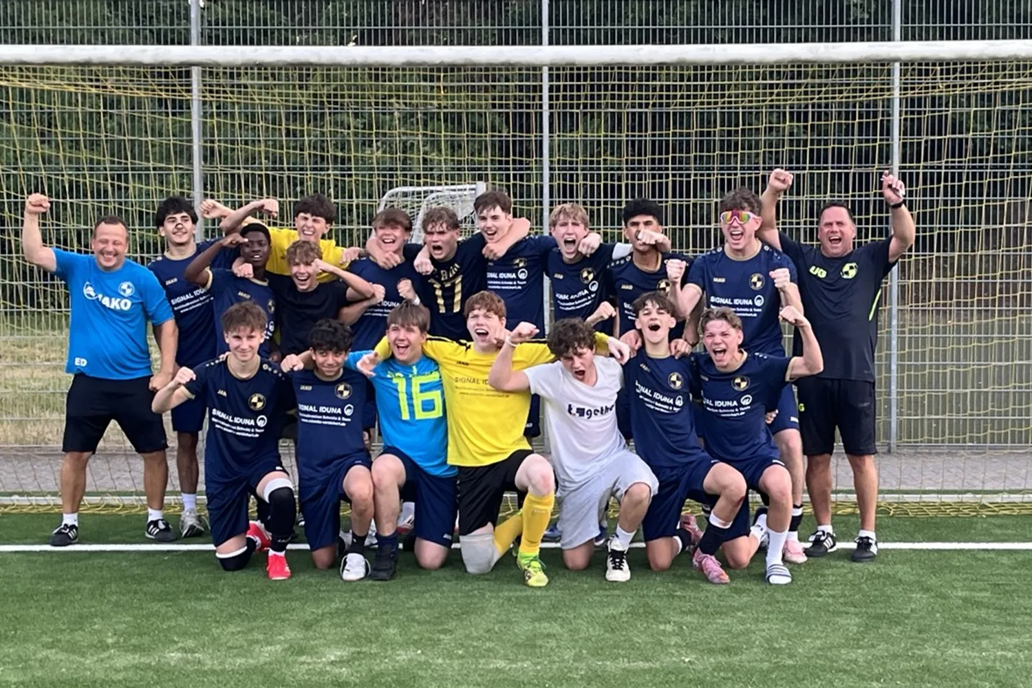 U16 steigt in die Bezirksliga auf