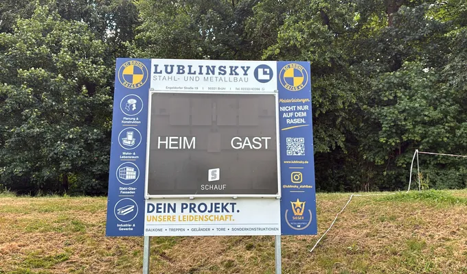 Infrastruktur-Update im Schlossparkstadion